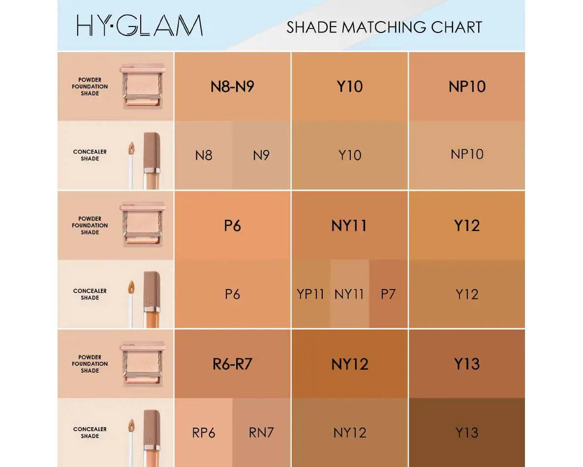 HY-GLAM POWDER FOUNDATION - Image 82